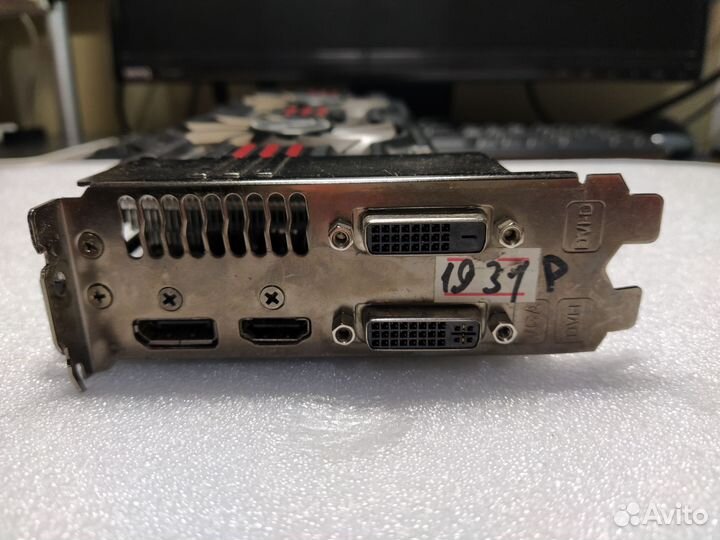 Видеокарта Asus GTX660 Ti на запчасти