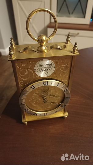 Настольные часы, кварцевые, винтаж