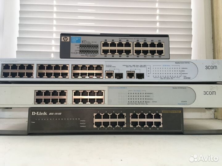 Коммутатор hp/ D-Link/3COM Super Stack/сплиттер