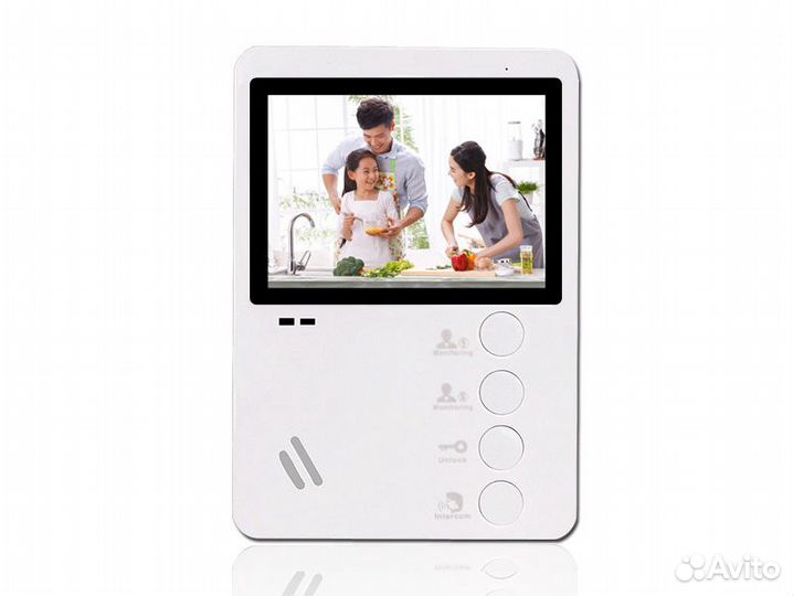 Цветной видеодомофон с экраном 4