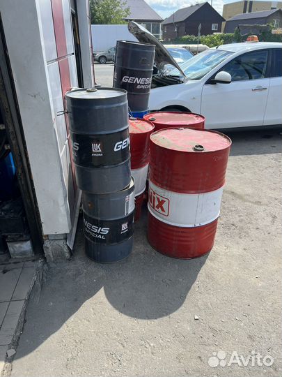 Бочка металлическая бу 200л