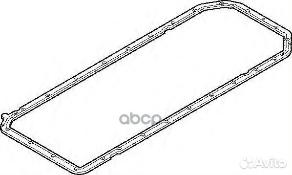 Прокладка поддона картон технический 424510 Elring