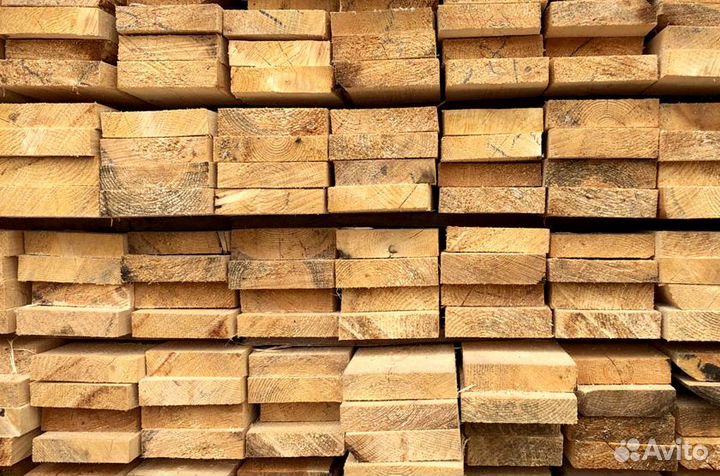 Доска обрезная строительная 50х100