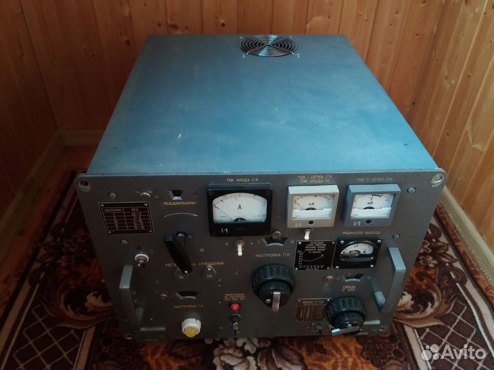 Усилитель мощности кв Р140 на гу43Б