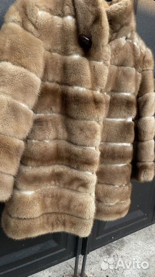 Норковый полушубок