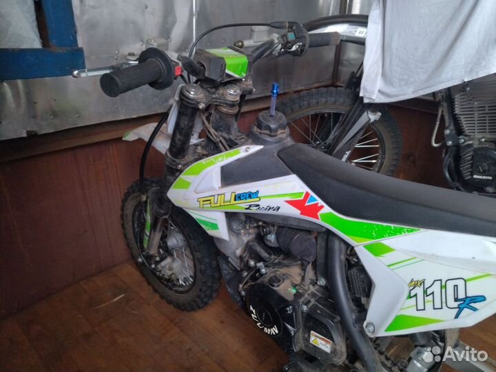 Детский кроссовый мот hasky 110 full crew