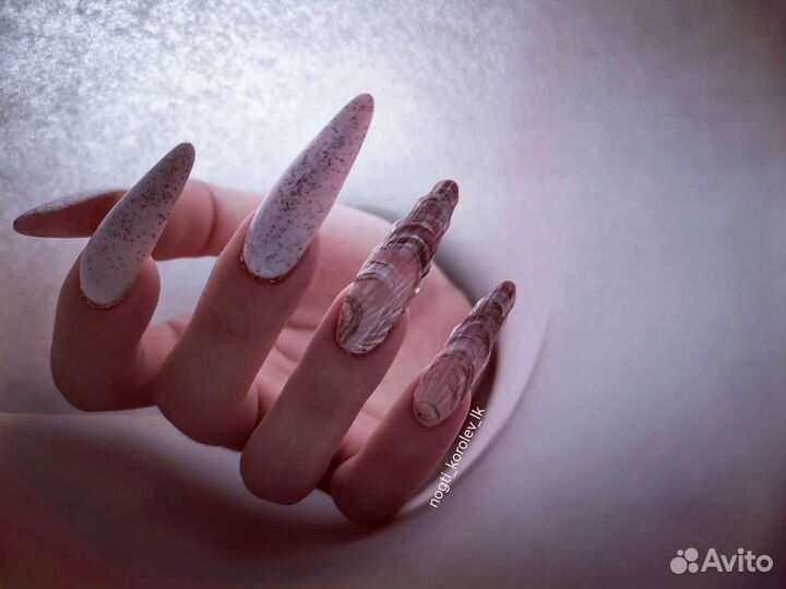 Наращивание ногтей, маникюр, гель-лак