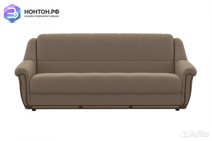 Диван книжка Вега-1 светло-коричневый