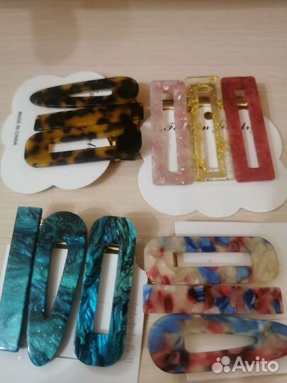 Заколки зажимы