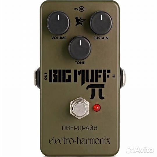 Педаль Electro-Harmonix (EHX) Green Russian Muff