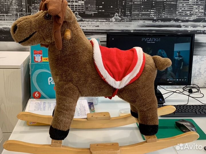 Качалка лось