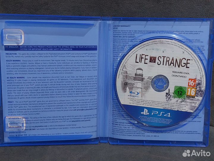 Life is Strange PS4 PS5 Английский язык