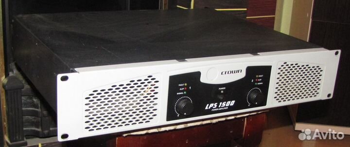 Усилитель звука 800W Crown LPS-1500 Pro Stereo