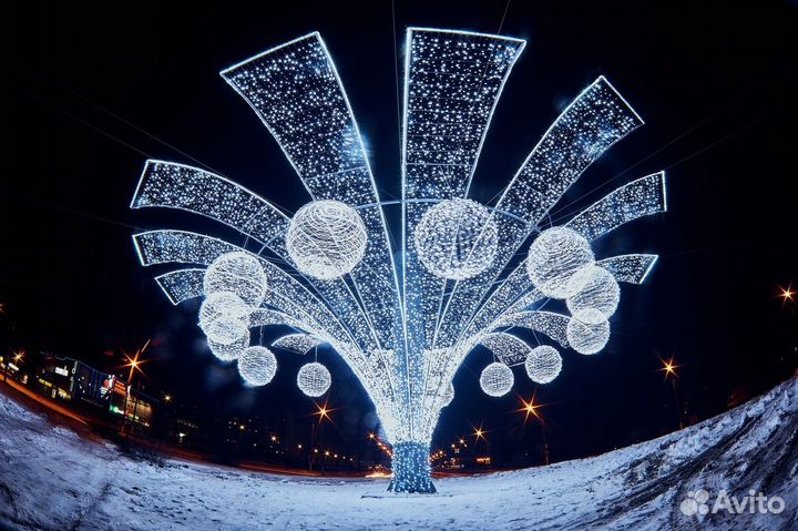 Светящиеся фигуры для улицы