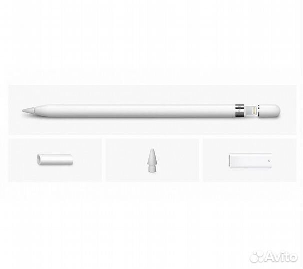 Стилус Apple Pencil (1st Generation) с USB-C адапт