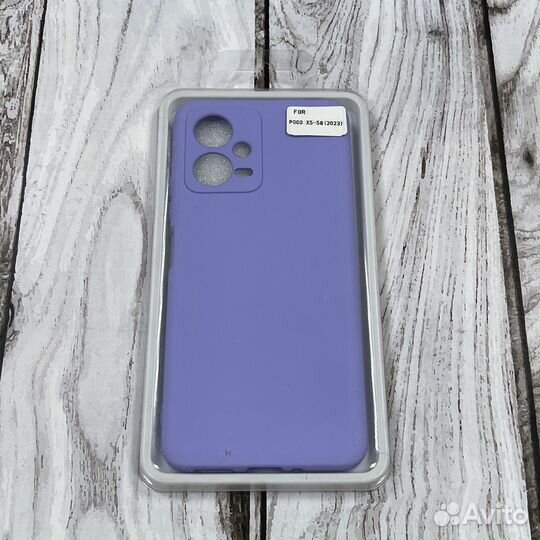 Чeхол накладка для Xiаоmi Рoсо Х5 лиловый
