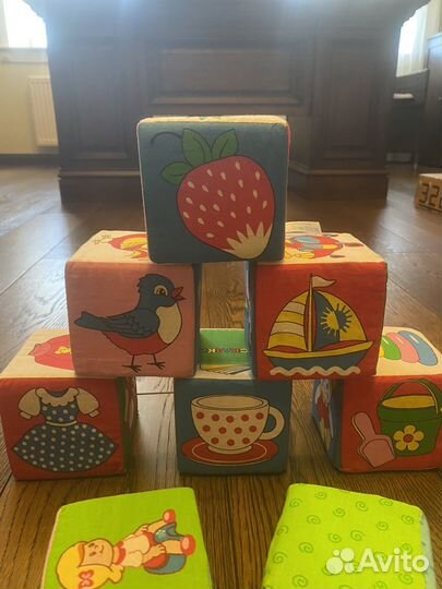 Мягкие кубики