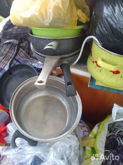 Кастрюля и сковородка