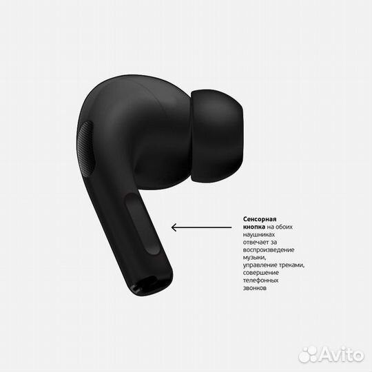 Беспроводные наушники Deppa Air Pro TWS черные