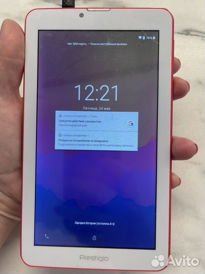 Планшет prestigio на запчасти