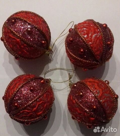 Елочные игрушки ручная работа