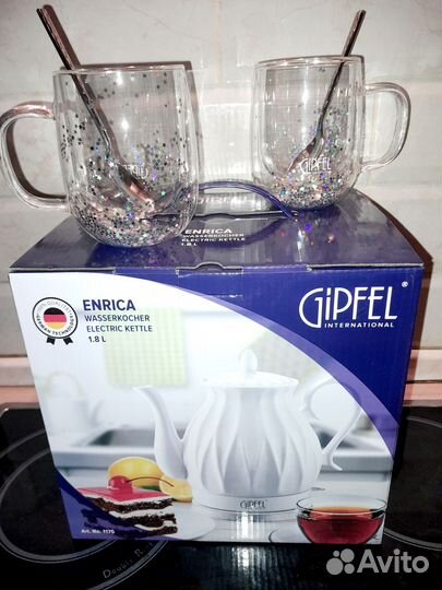 Чайник электрический керамический Gipfel