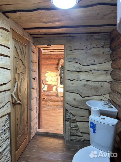 Русская баня на дровах