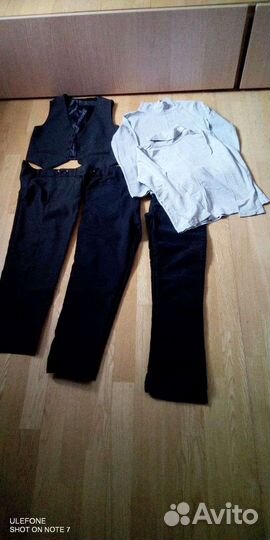 Вещи пакетом для школы на мальчика 134-140