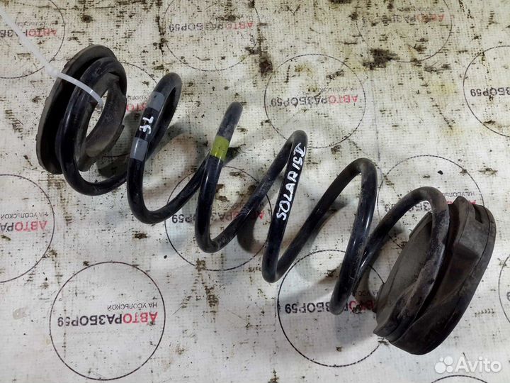 Пружина задняя Hyundai Solaris 1