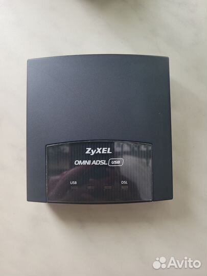 Модем zyxel omni adsl + сплиттер