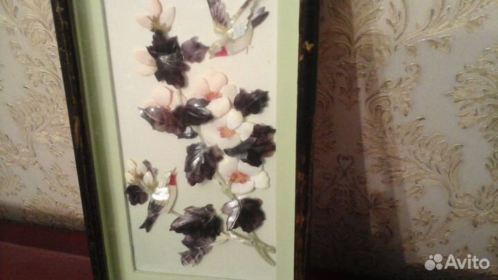 Картина натуральный перламутр 1963 год