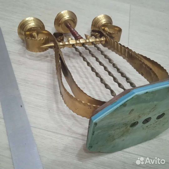 Подствечник-канделябр на 3 свечи, для декора