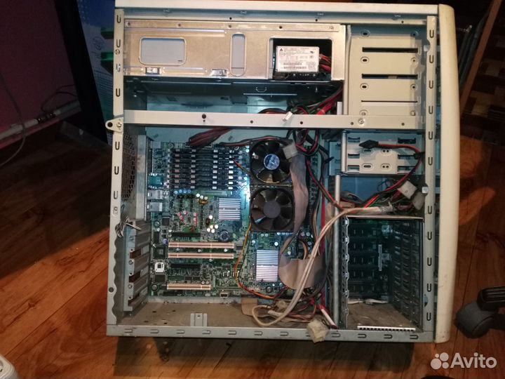 Материнская плата intel server board s5000vsa