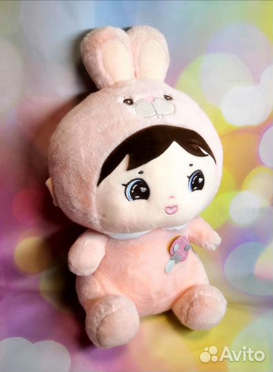 Девочка Зайка мягкая игрушка