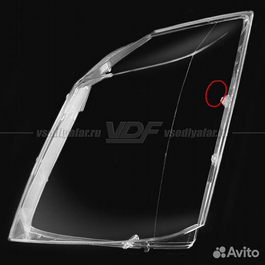 Уцененное стекло для фары Cadillac CTS II (2007-20