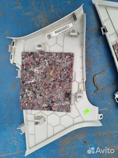 Обшивки стойки volkswagen golf 7