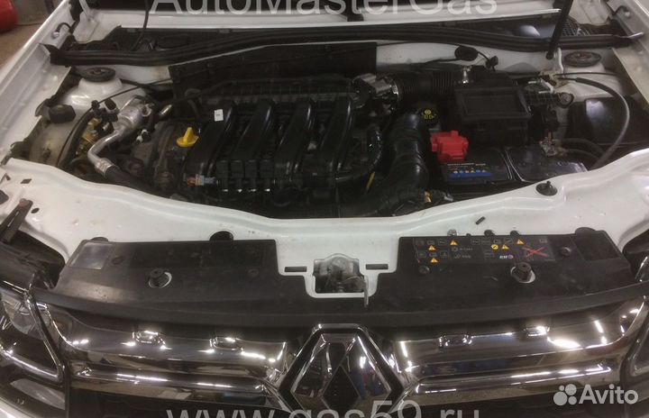 Установка гбо на Renault Duster пропан 4 поколения