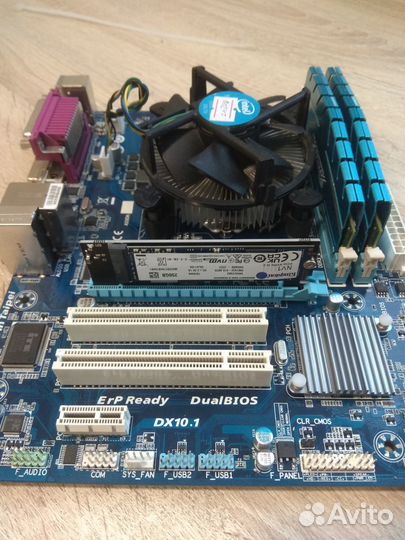 Материнские платы 1155, 1151, 1150 nvme ssd