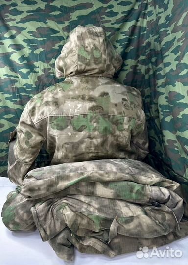 Горка зима мох