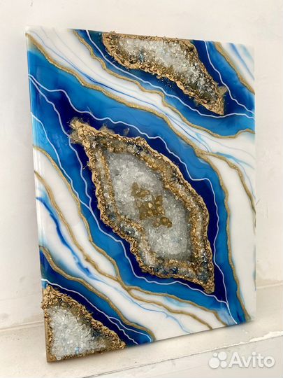 Картина абстракция 3d эпоксидной смолой