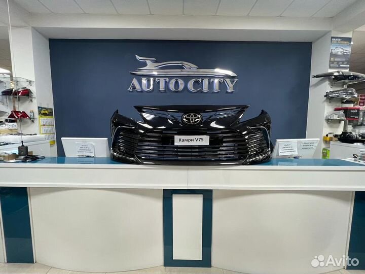 Бампер Рестайлинг Toyota Camry v75