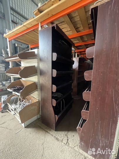 Хлебный стеллаж 5 полок венге 130/54/260