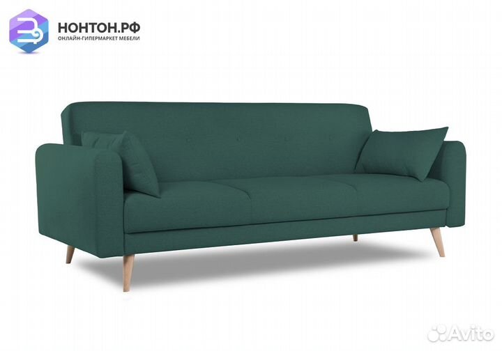 Диван книжка Паэн зелёный