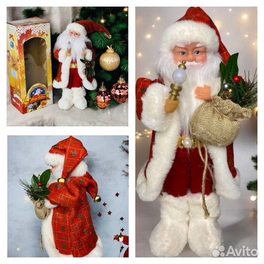 Дед мороз музыкальный в ассортименте