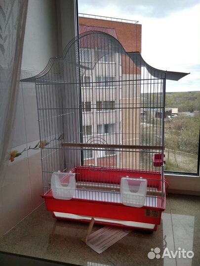 Большая клетка для птиц
