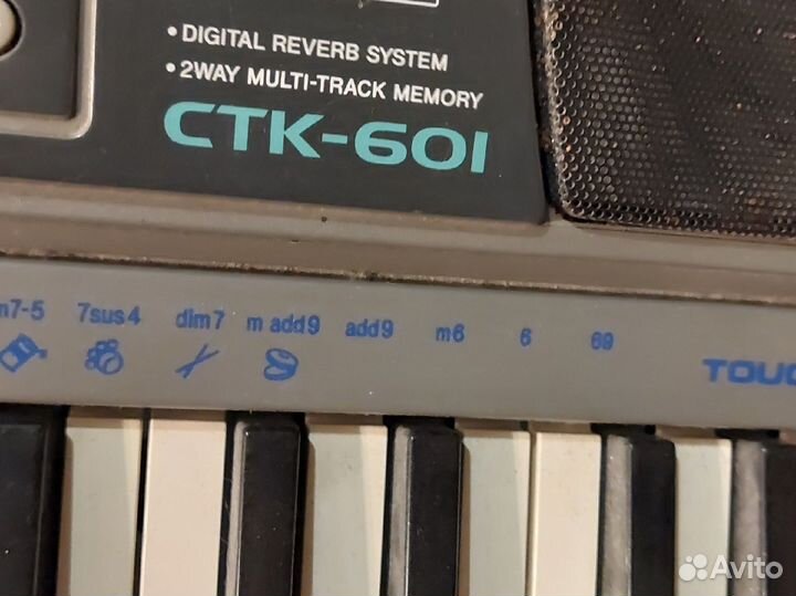 Синтезатор casio ctк 601