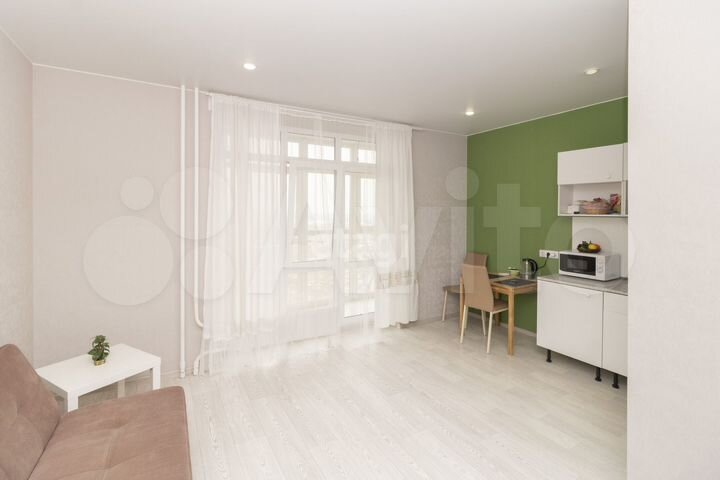 Квартира-студия, 28,6 м², 17/19 эт.