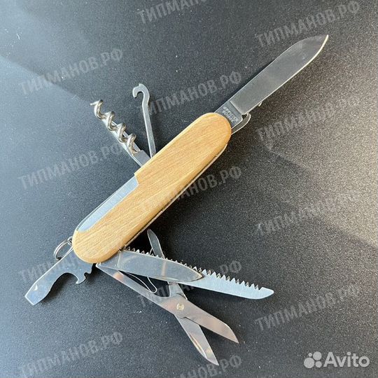 Швейцарский нож Victorinox Huntsman деревянный