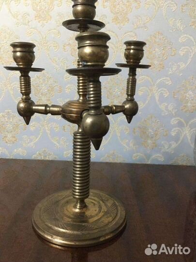 Подсвечник бронза СССР