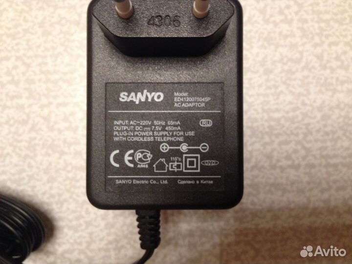 Блоки питания для радиотелефонов